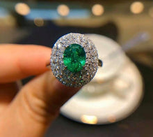 Load image into Gallery viewer, 1.3ct Vivid Green Emerald
