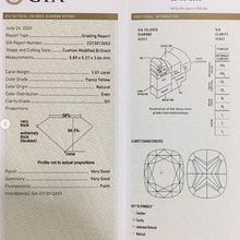 Load image into Gallery viewer, 1.01ct Fancy Yellow Diamond *SOLD*
