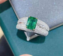 Load image into Gallery viewer, 1.3ct Vivid Green Emerald
