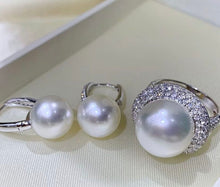 Load image into Gallery viewer, 11 &amp; 13.3mm Australian White Southsea Pearl! Full round, Excellent Luster, Almost Flawless
