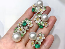 Load image into Gallery viewer, South Sea Pearl Ring &amp; Earring set
