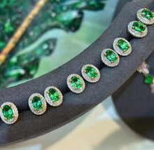 Load image into Gallery viewer, 0.8ct Emerald Earring
