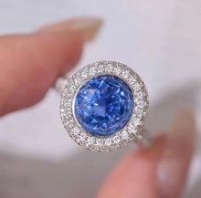 Load image into Gallery viewer, 4.7ct Unheated Cornflower Blue Sapphire
