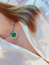 Load image into Gallery viewer, 12ct Vivid Green Emerald Necklace/Pendant/Ring
