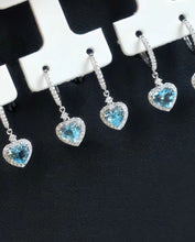 Load image into Gallery viewer, 1.15ct Aquamarine Earring
