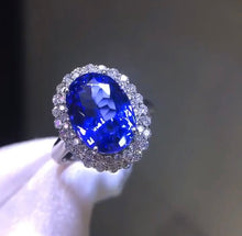 Load image into Gallery viewer, 5.6ct 4A Tanzanite (12*8) - STOCK IN SINGAPORE
