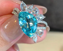 Load image into Gallery viewer, 3.71ct Neon Blue Paraiba
