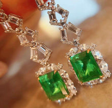 Load image into Gallery viewer, 6.07ct Vivid Green Emeralds
