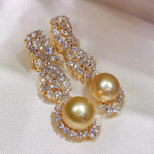 Load image into Gallery viewer, 12-13mm Chakin Pearl Earrings
