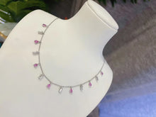 Load image into Gallery viewer, Unheated Padparadscha Sapphire Necklace
