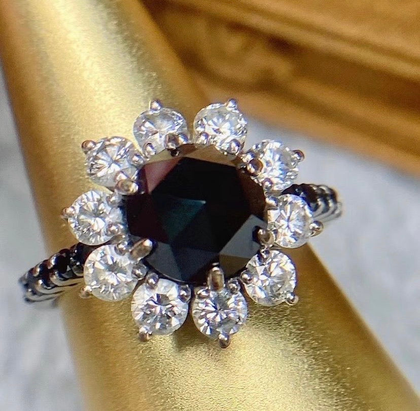 Stone: 2.42ct BLACK DIAMOND *SOLD*