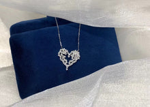 Load image into Gallery viewer, 0.7ct Heart Diamond Necklace *Preorder
