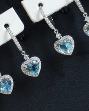 Load image into Gallery viewer, 1.15ct Aquamarine Earring
