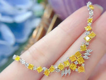 Load image into Gallery viewer, 1.8ct Yellow Diamond Necklace
