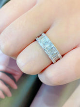 Load image into Gallery viewer, 3.671ct D VS Eternity Diamond Band
