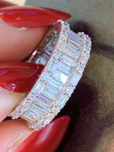 Load image into Gallery viewer, 3.671ct D VS Eternity Diamond Band
