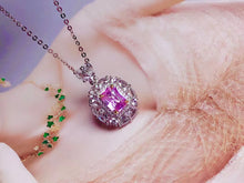 Load image into Gallery viewer, 1ct Unheated Pink Spaphire Pendant
