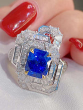 Load image into Gallery viewer, 3ct Unheated Cornflower Blue Sapphire
