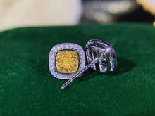 Load image into Gallery viewer, 0.3ct Yellow Diamond Stud *Preorder
