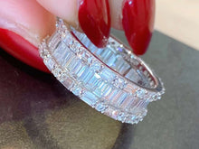 Load image into Gallery viewer, 3.671ct D VS Eternity Diamond Band
