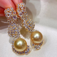 Load image into Gallery viewer, 12-13mm Chakin Pearl Earrings
