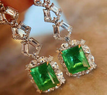 Load image into Gallery viewer, 6.07ct Vivid Green Emeralds
