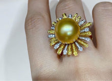 Load image into Gallery viewer, 13-14mm Chakin Pearl Ring/Pendant
