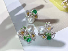 Load image into Gallery viewer, South Sea Pearl Ring &amp; Earring set
