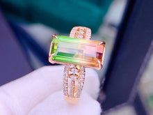 Load image into Gallery viewer, 4.2ct Watermelon Tourmaline (11.5*6)
