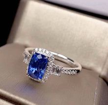 Load image into Gallery viewer, 1.19ct Unheated Cornflower Blue Sapphire
