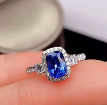 Load image into Gallery viewer, 1.19ct Unheated Cornflower Blue Sapphire
