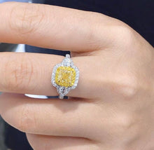 Load image into Gallery viewer, 1.02ct Fancy Light Yellow Diamond (Big Table)
