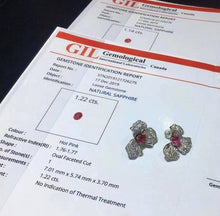 Load image into Gallery viewer, 2.36ct Unheated Hot Pink Sapphires
